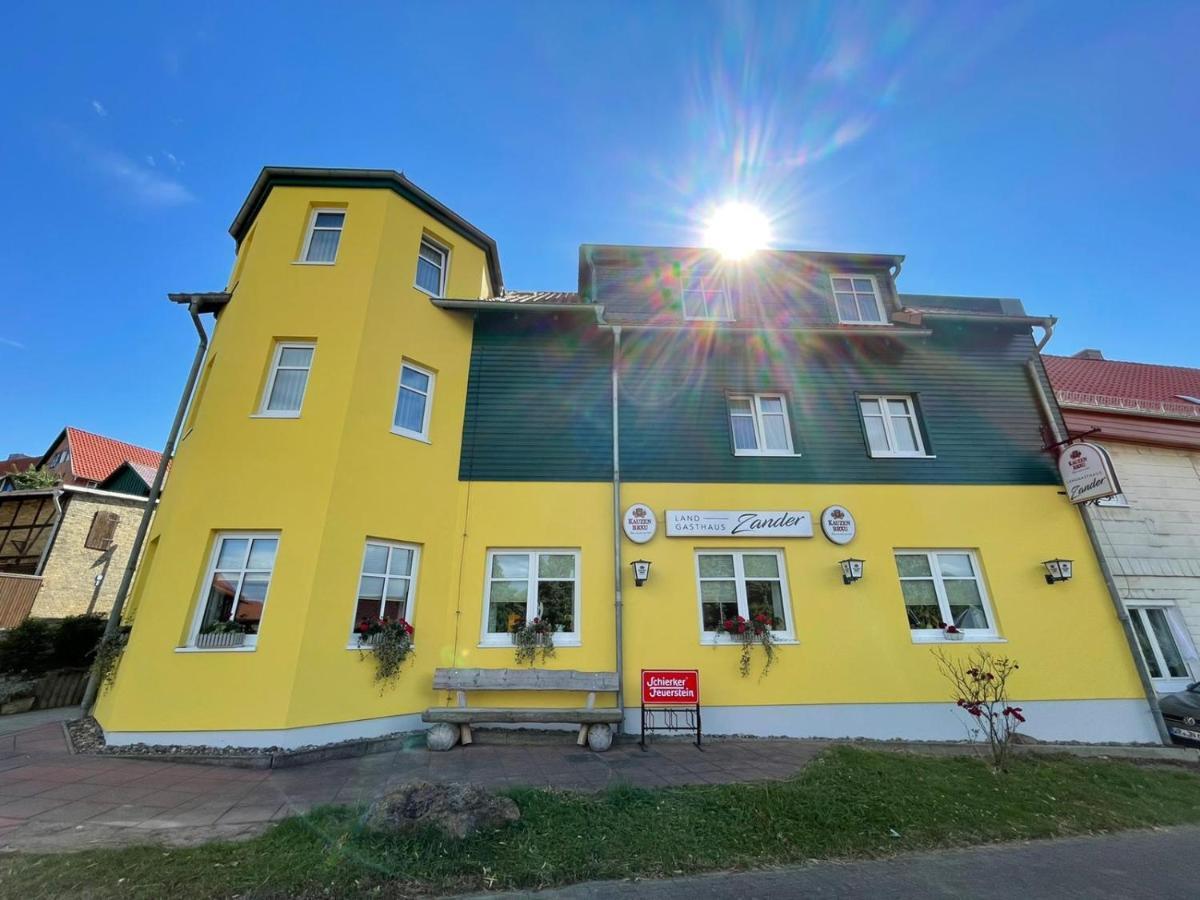 Landgasthaus Zander Blankenburg (Harz) Exterior foto