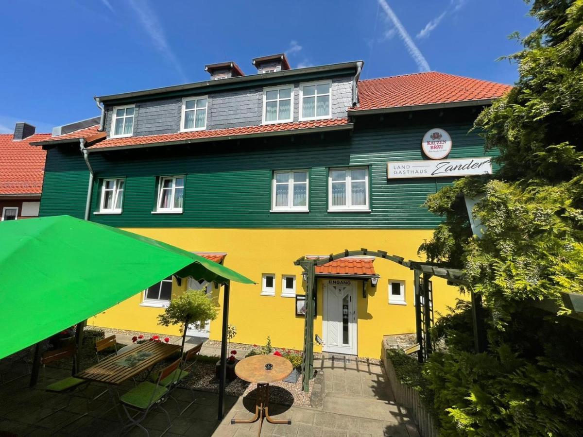 Landgasthaus Zander Blankenburg (Harz) Exterior foto