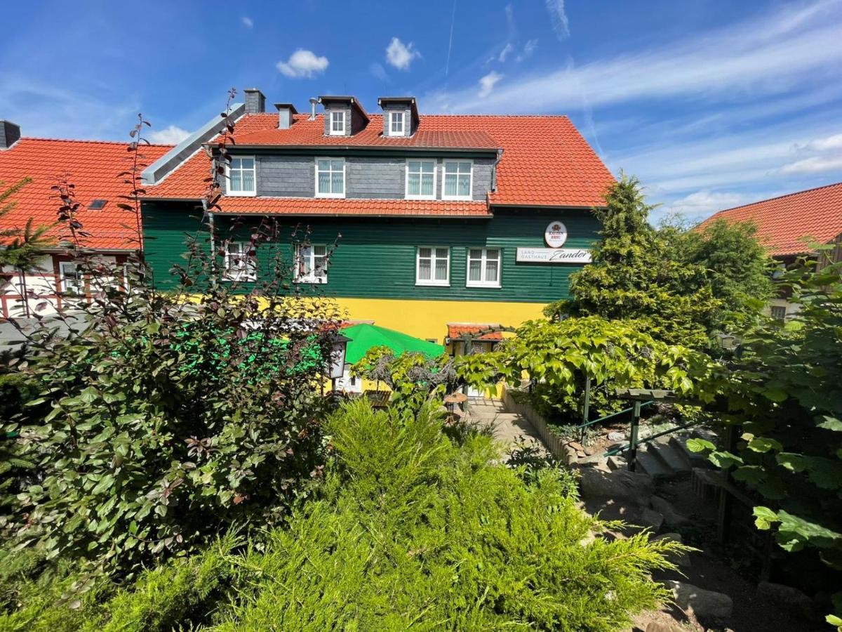 Landgasthaus Zander Blankenburg (Harz) Exterior foto